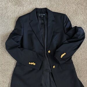 Brooks Brothers Navy Blazer with Gold Buttons